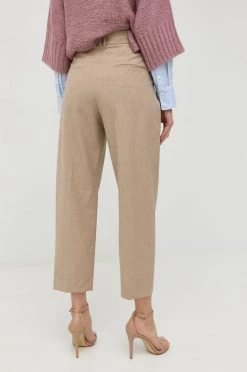 Γυναικεία Υφασμάτινα Παντελόνι Marella μπεζ, 6 Γυναικεία Υφασμάτινα Παντελόνι Marella μπεζ, -Φτηνός Marella Κατάστημα unnamed file 1043