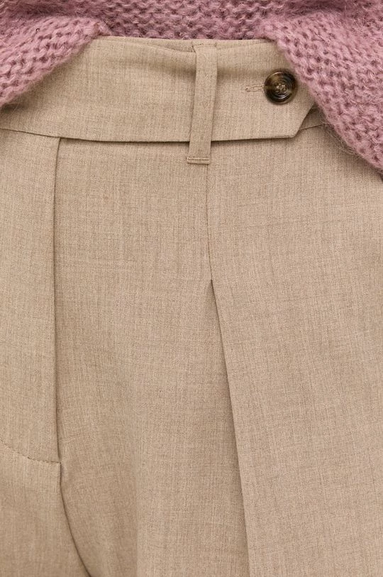 Γυναικεία Υφασμάτινα Παντελόνι Marella μπεζ, 4 Γυναικεία Υφασμάτινα Παντελόνι Marella μπεζ, - Image 4