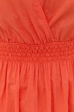 Γυναικεία Φορέματα Βαμβακερό φόρεμα Marella πορτοκαλί, -Φτηνός Marella Κατάστημα unnamed file 1091