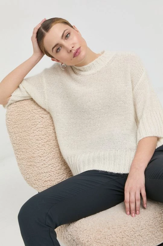 Γυναικεία Υφασμάτινα Παντελόνι Marella ναυτικό μπλε, 4 Γυναικεία Υφασμάτινα Παντελόνι Marella ναυτικό μπλε, - Image 4