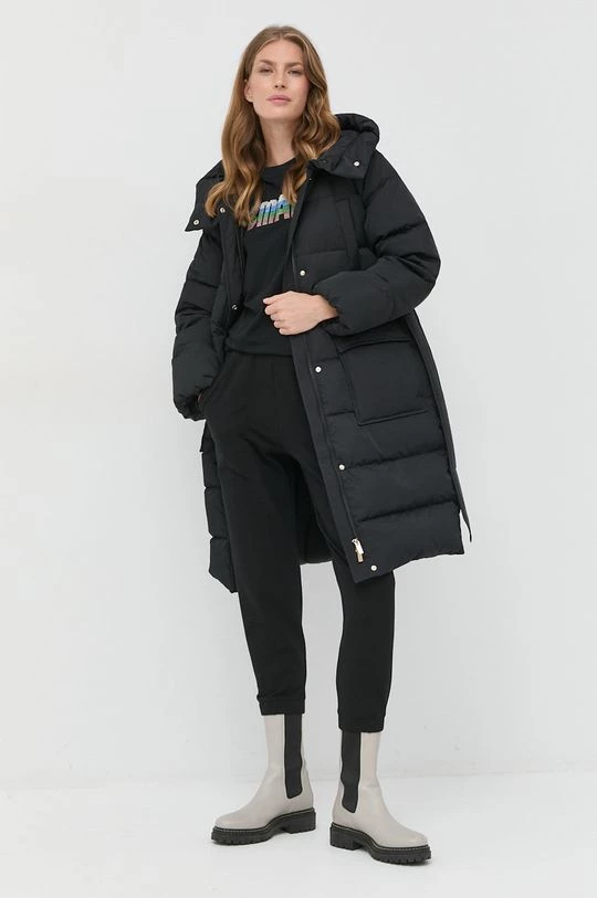 Γυναικεία Κοντομάνικο Βαμβακερό μπλουζάκι Marella μαύρο 2 Γυναικεία Κοντομάνικο Βαμβακερό μπλουζάκι Marella μαύρο - Image 2