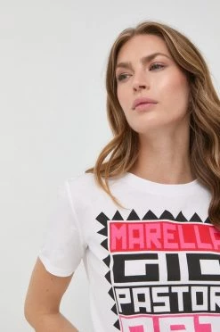 Γυναικεία Κοντομάνικο Βαμβακερό μπλουζάκι Marella άσπρο 6 Γυναικεία Κοντομάνικο Βαμβακερό μπλουζάκι Marella άσπρο -Φτηνός Marella Κατάστημα unnamed file 1220