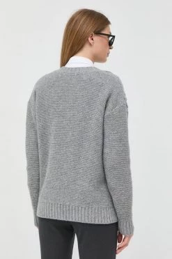 Γυναικεία Χωρίς φερμουάρ Μάλλινο πουλόβερ Marella χρώμα: γκρι, -Φτηνός Marella Κατάστημα unnamed file 1234