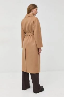 Γυναικεία Παλτά Μάλλινο παλτό Marella μπεζ, -Φτηνός Marella Κατάστημα unnamed file 1244