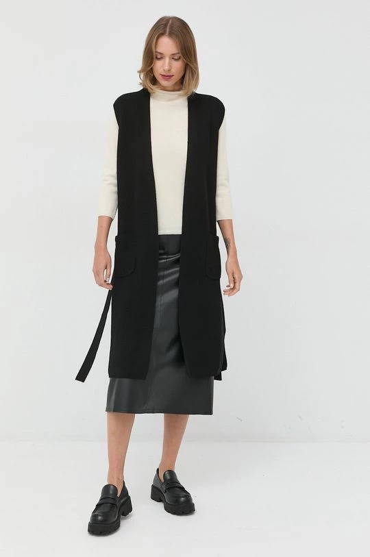 Γυναικεία Χωρίς φερμουάρ Μάλλινο πουλόβερ Marella χρώμα: μπεζ, 2 Γυναικεία Χωρίς φερμουάρ Μάλλινο πουλόβερ Marella χρώμα: μπεζ, - Image 2