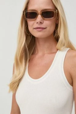 Γυναικεία Αμάνικος Top Marella μπεζ -Φτηνός Marella Κατάστημα unnamed file 1307