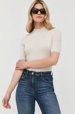 Γυναικεία Χωρίς φερμουάρ Μάλλινο πουλόβερ Marella χρώμα: μπεζ,