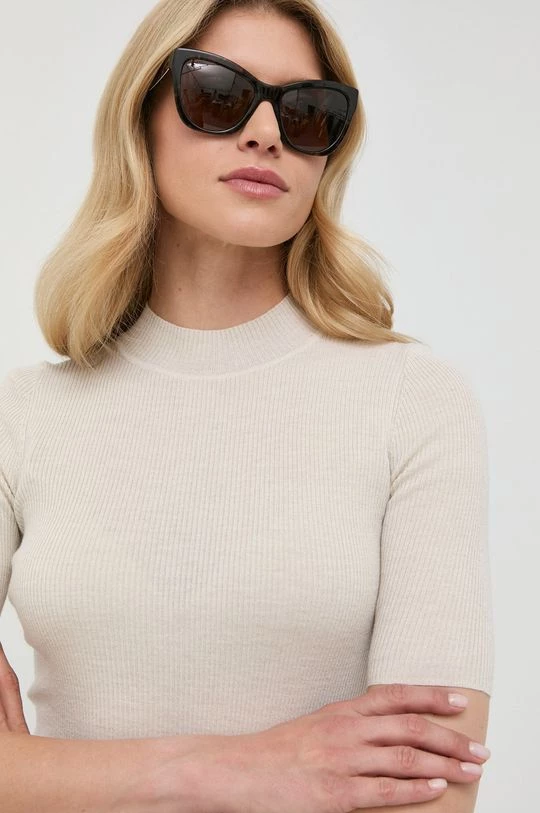 Γυναικεία Χωρίς φερμουάρ Μάλλινο πουλόβερ Marella χρώμα: μπεζ, 4 Γυναικεία Χωρίς φερμουάρ Μάλλινο πουλόβερ Marella χρώμα: μπεζ, - Image 4