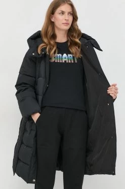 Γυναικεία Μακριά μπουφάν Μπουφάν με επένδυση από πούπουλα Marella μαύρο, -Φτηνός Marella Κατάστημα unnamed file 138