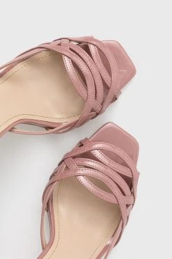 Γυναικεία Πέδιλα με τακούνι Σανδάλια Marella Bologna ροζ -Φτηνός Marella Κατάστημα unnamed file 1380