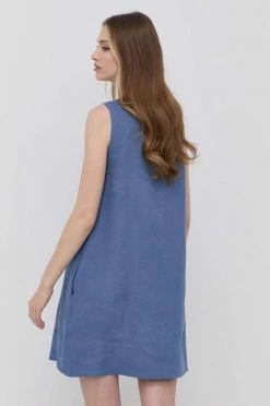 Γυναικεία Φορέματα Λινό φόρεμα Marella σαρκώδες χρώμα -Φτηνός Marella Κατάστημα unnamed file 1399