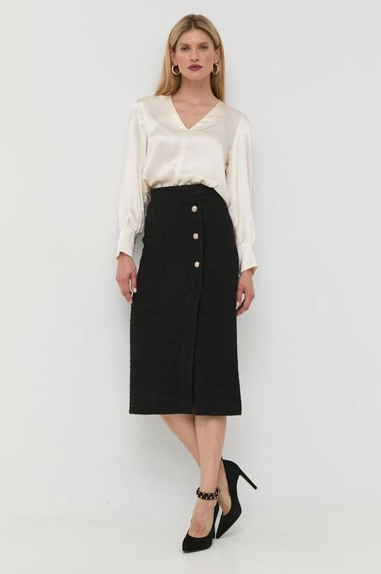 Γυναικεία Μπλούζες Μπλούζα με μείγμα μεταξιού Marella μπεζ 2 Γυναικεία Μπλούζες Μπλούζα με μείγμα μεταξιού Marella μπεζ - Image 2