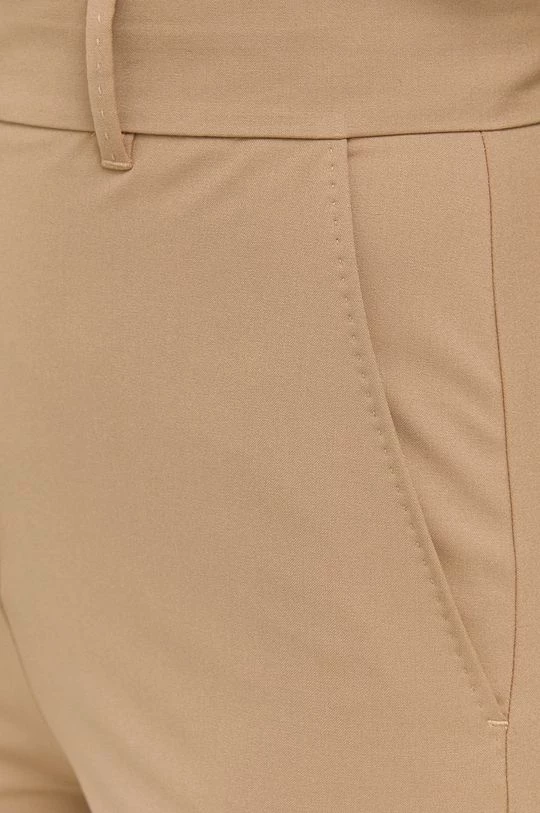 Γυναικεία Υφασμάτινα Παντελόνι Marella μπεζ, 4 Γυναικεία Υφασμάτινα Παντελόνι Marella μπεζ, - Image 4