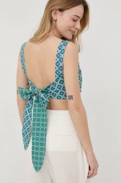 Γυναικεία Αμάνικος Top Marella ανοιχτό μπλε