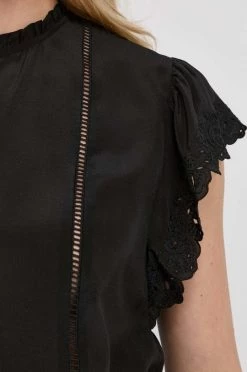 Γυναικεία Μπλούζες Μεταξωτή μπλούζα Marella χρώμα: μαύρο 9 Γυναικεία Μπλούζες Μεταξωτή μπλούζα Marella χρώμα: μαύρο -Φτηνός Marella Κατάστημα unnamed file 1635