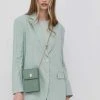 Γυναικεία Σακάκια Λινό πανωφόρι Marella πράσινο,
