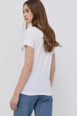 Γυναικεία Κοντομάνικο Βαμβακερό μπλουζάκι Marella άσπρο -Φτηνός Marella Κατάστημα unnamed file 1681