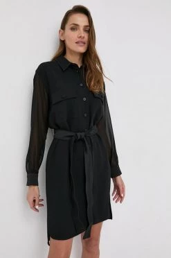 Γυναικεία Φορέματα Φόρεμα Marella μαύρο -Φτηνός Marella Κατάστημα unnamed file 1694