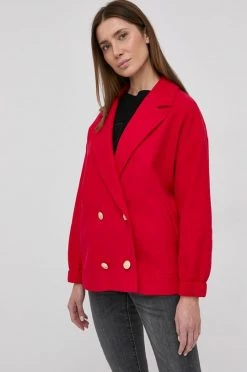 Γυναικεία Σακάκια Σακάκι Marella χρώμα: κόκκινο -Φτηνός Marella Κατάστημα unnamed file 1700