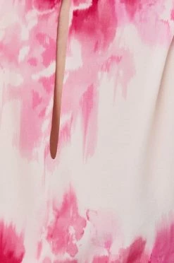 Γυναικεία Μπλούζες Μεταξωτή μπλούζα Marella χρώμα: ροζ -Φτηνός Marella Κατάστημα unnamed file 1783