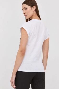 Γυναικεία Κοντομάνικο Βαμβακερό μπλουζάκι Marella άσπρο -Φτηνός Marella Κατάστημα unnamed file 1794