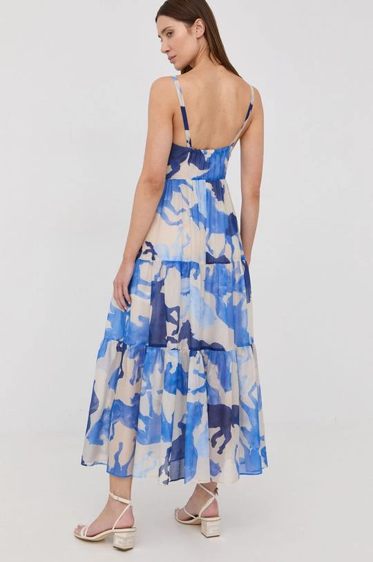 Γυναικεία Φορέματα Φόρεμα από συνδιασμό μεταξιού Marella ναυτικό μπλε, 3 Γυναικεία Φορέματα Φόρεμα από συνδιασμό μεταξιού Marella ναυτικό μπλε, - Image 3