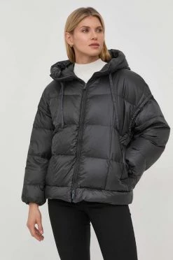 Γυναικεία Κοντά μπουφάν Μπουφάν με επένδυση από πούπουλα Marella γκρι,