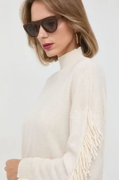 Γυναικεία Χωρίς φερμουάρ Πουλόβερ με προσθήκη μαλλιού Marella χρώμα: μπεζ, -Φτηνός Marella Κατάστημα unnamed file 181