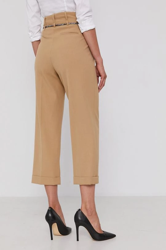Γυναικεία Υφασμάτινα Παντελόνι Marella χρώμα: μπεζ 3 Γυναικεία Υφασμάτινα Παντελόνι Marella χρώμα: μπεζ - Image 3