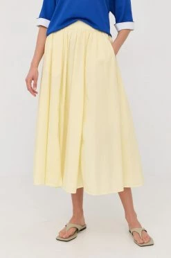 Γυναικεία Φούστες Φούστα Marella κίτρινο,