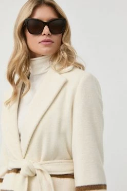 Γυναικεία Παλτά Παλτό από μείγμα μαλλιού Marella μπεζ, -Φτηνός Marella Κατάστημα unnamed file 190