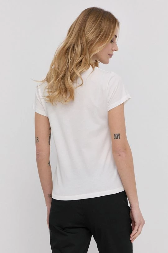 Γυναικεία Κοντομάνικο Βαμβακερό μπλουζάκι Marella άσπρο 3 Γυναικεία Κοντομάνικο Βαμβακερό μπλουζάκι Marella άσπρο - Image 3