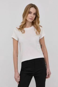 Γυναικεία Κοντομάνικο Βαμβακερό μπλουζάκι Marella άσπρο 8 Γυναικεία Κοντομάνικο Βαμβακερό μπλουζάκι Marella άσπρο -Φτηνός Marella Κατάστημα unnamed file 1910