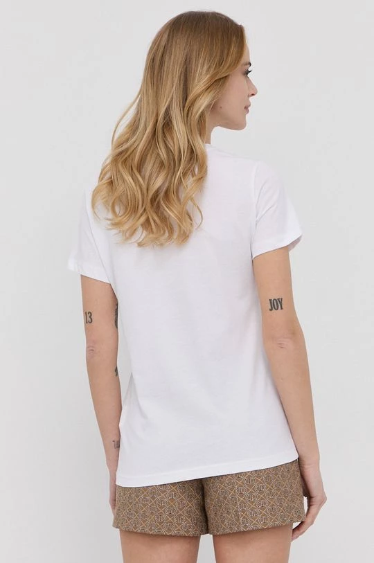 Γυναικεία Κοντομάνικο Βαμβακερό μπλουζάκι Marella άσπρο 3 Γυναικεία Κοντομάνικο Βαμβακερό μπλουζάκι Marella άσπρο - Image 3