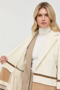 Γυναικεία Παλτά Παλτό από μείγμα μαλλιού Marella μπεζ, -Φτηνός Marella Κατάστημα unnamed file 192