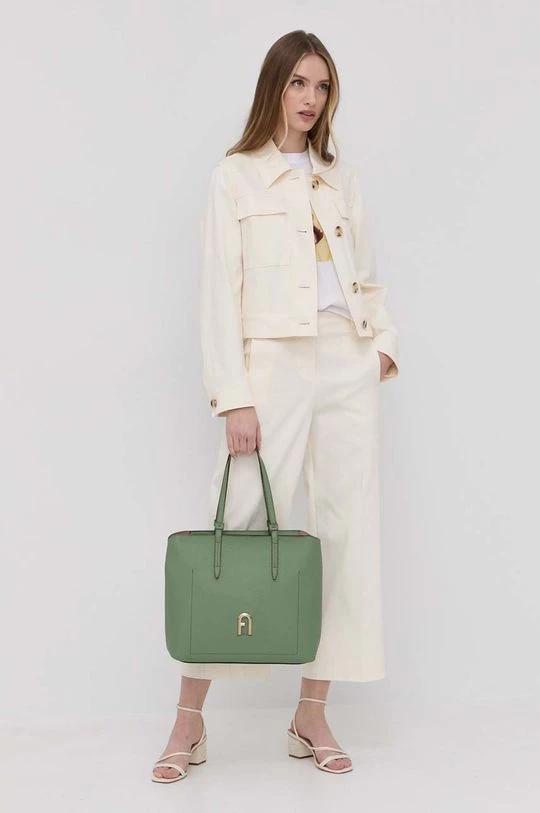 Γυναικεία Κοντομάνικο Βαμβακερό μπλουζάκι Marella άσπρο 2 Γυναικεία Κοντομάνικο Βαμβακερό μπλουζάκι Marella άσπρο - Image 2