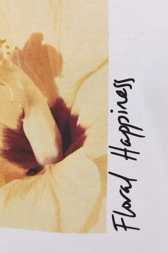 Γυναικεία Κοντομάνικο Βαμβακερό μπλουζάκι Marella άσπρο 6 Γυναικεία Κοντομάνικο Βαμβακερό μπλουζάκι Marella άσπρο - Image 6