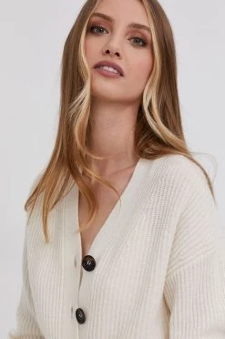 Γυναικεία Με φερμουάρ Πλεκτή ζακέτα Marella χρώμα: κρεμ -Φτηνός Marella Κατάστημα unnamed file 1962