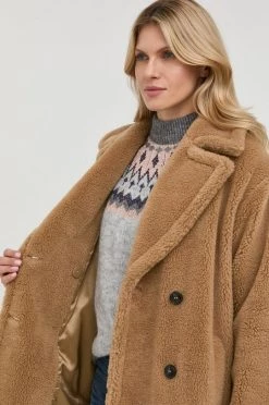 Γυναικεία Παλτά Παλτό από μείγμα μαλλιού Marella καφέ, -Φτηνός Marella Κατάστημα unnamed file 198