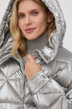 Γυναικεία Μακριά μπουφάν Μπουφάν με επένδυση από πούπουλα Marella ασημί, -Φτηνός Marella Κατάστημα unnamed file 251