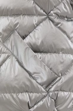 Γυναικεία Μακριά μπουφάν Μπουφάν με επένδυση από πούπουλα Marella ασημί, -Φτηνός Marella Κατάστημα unnamed file 252