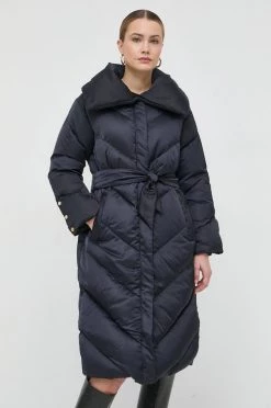 Γυναικεία Μακριά μπουφάν Μπουφάν με επένδυση από πούπουλα Marella ναυτικό μπλε, -Φτηνός Marella Κατάστημα unnamed file 308