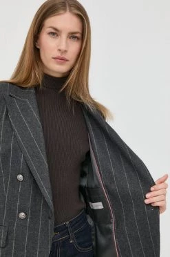 Γυναικεία Σακάκια Μαλλί μπουφάν Marella γκρι, -Φτηνός Marella Κατάστημα unnamed file 356