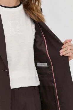 Γυναικεία Σακάκια Μπλέιζερ με μίγμα μαλλιού Marella καφέ, -Φτηνός Marella Κατάστημα unnamed file 460