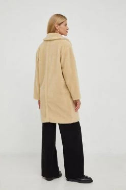 Γυναικεία Παλτά Παλτό από μείγμα μαλλιού Marella μπεζ, -Φτηνός Marella Κατάστημα unnamed file 519