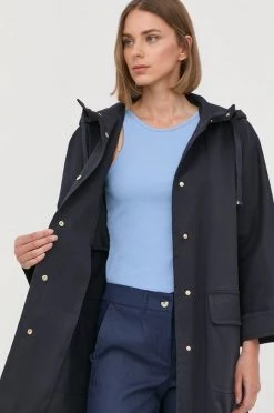 Γυναικεία Μακριά μπουφάν Μπουφάν Marella ναυτικό μπλε, -Φτηνός Marella Κατάστημα unnamed file 576