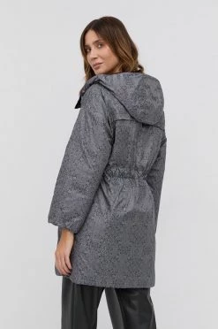 Γυναικεία Μακριά μπουφάν Αναστρέψιμο μπουφάν με επένδυση από πούπουλα Marella γκρι -Φτηνός Marella Κατάστημα unnamed file 588