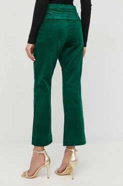 Γυναικεία Υφασμάτινα Παντελόνι Marella πράσινο, -Φτηνός Marella Κατάστημα unnamed file 620