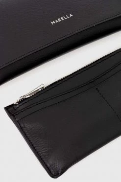 Γυναικεία Τσάντες χειρός Δερμάτινη τσάντα συμπλέκτη Marella γκρι -Φτηνός Marella Κατάστημα unnamed file 635