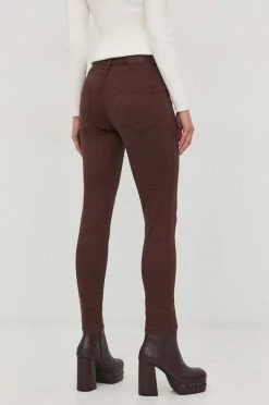 Γυναικεία Slim και Skinny Τζιν παντελονι Marella σκούρο καφέ -Φτηνός Marella Κατάστημα unnamed file 641
